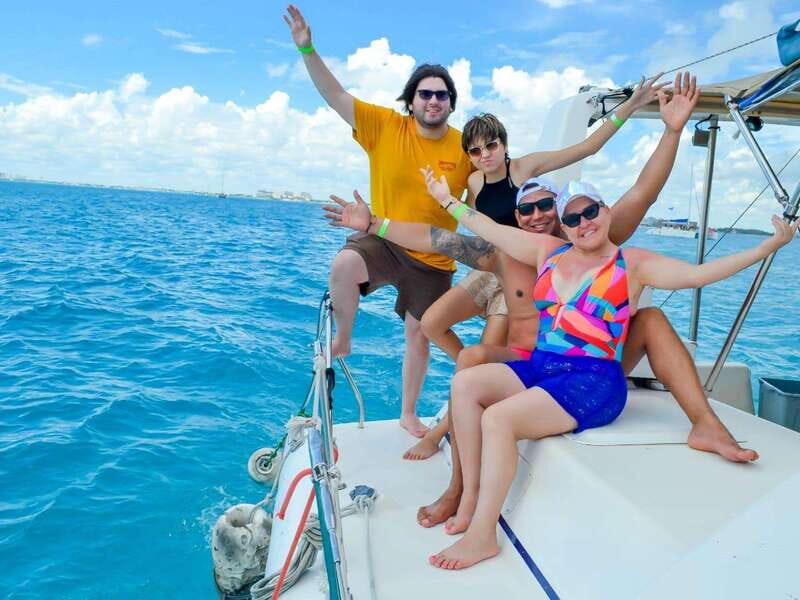 Cancun: Isla Mujeres Catamaran Tour with Open Bar of Drinks - Setting Sail from Cancun: What to Expect