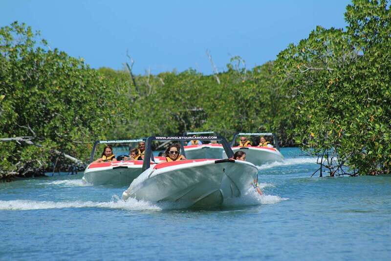 Cancun: Jungle Tour Adventure with Speedboat and Snorkeling. - The Itinerary Breakdown: What You Can Expect
