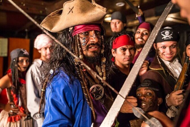 Cancun Pirate Ship Adventure : Dinner & Show at Sea 2 for 1 Deal - Key Points