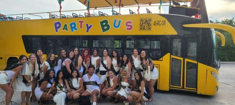 Cancun: Private 3 Hour Party Bus Experience - Key Points