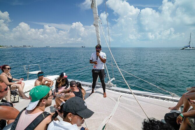 Cancún Private Catamaran with Snorkeling Stop - Frequently Asked Questions