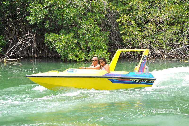 Cancun: Speedboat Mangrove Jungle & Snorkel Tour - The Experience in Detail