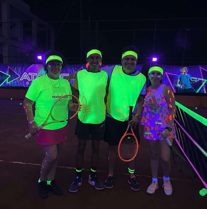 Cancun: Tennis Black-light Experience at RN Tennis Centre - What To Expect During the Tour