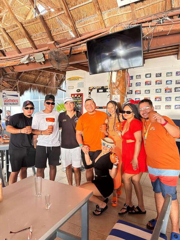 Cancun: Tequila Tasting at the Lighthouse Restaurant - The Group and Logistics