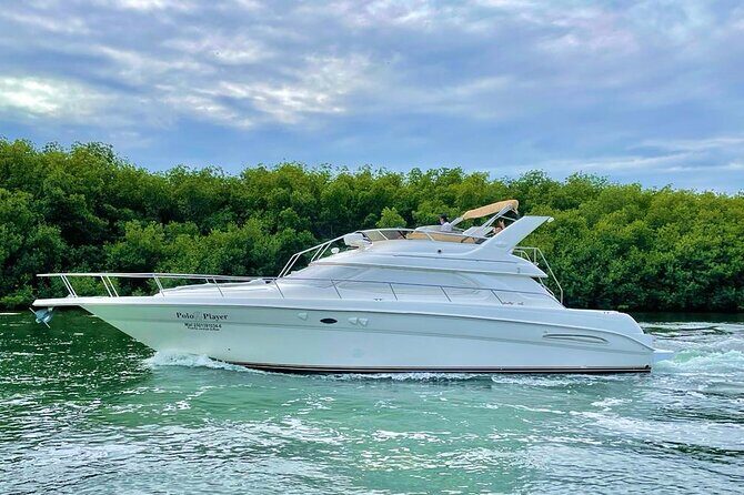 Cancun Yacht Tour - SEARAY YACHT 46 FT GREAT FOR SUNSET 15 PEOPLE MAX 25P9 - Practical Considerations