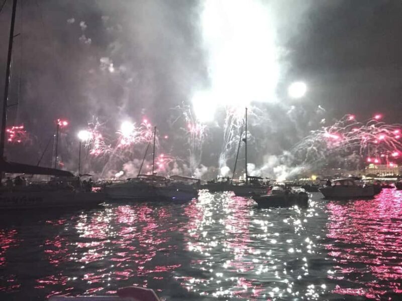Cannes : Mandelieu Fireworks by private boat - A Closer Look at the Experience