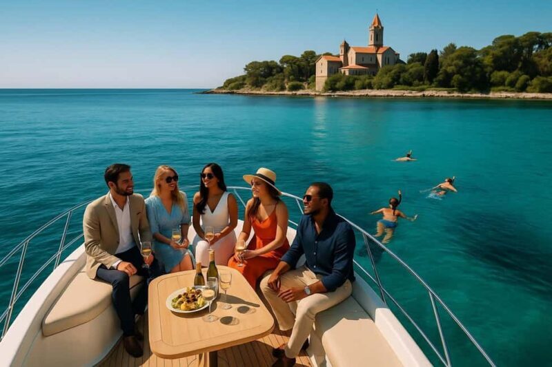 Cannes Private All-Inclusive Boat Trip to the Lérins Islands - Starting Point: Port Pierre Canto