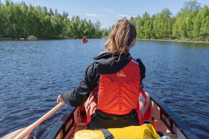 Canoe down the river trip in Lapland - A Deep Dive Into the Canoe Trip Experience