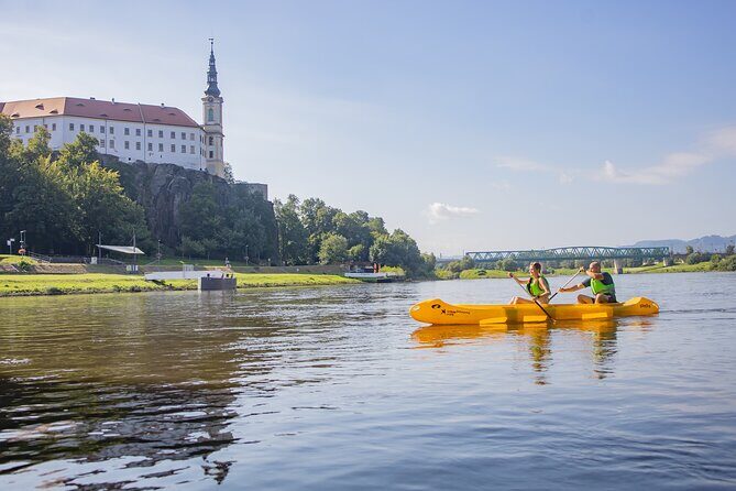 Canoeing on the Elbe river + Bike rental from Dín to Bad Schandau - The Sum Up
