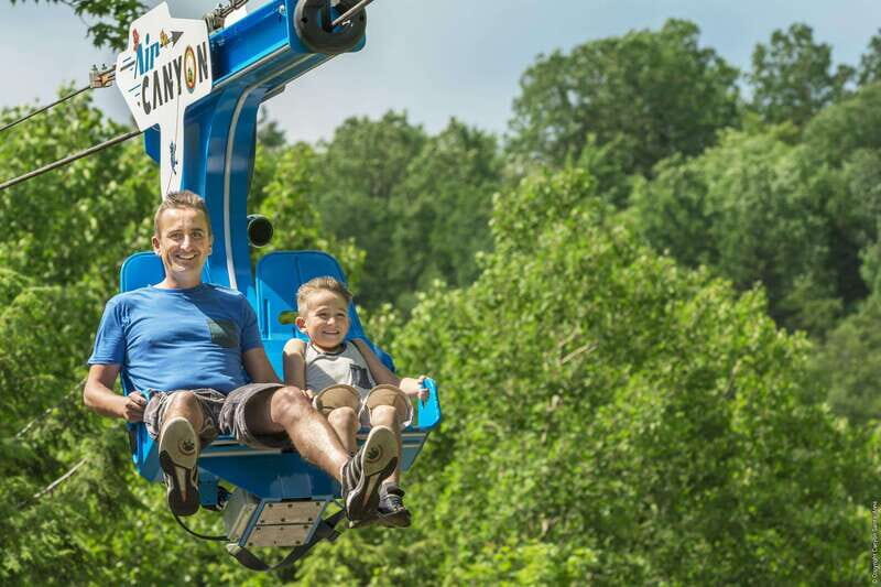 Canyon Sainte Anne: Air Canyon Ride with Park Entry - An Overview of the Experience