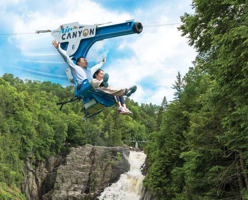 Canyon Sainte Anne: Air Canyon Ride with Park Entry - Summary