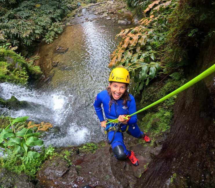 Canyoning in Ribeira dos Caldeirões  Hidden Waterfall Adventure - Key Points