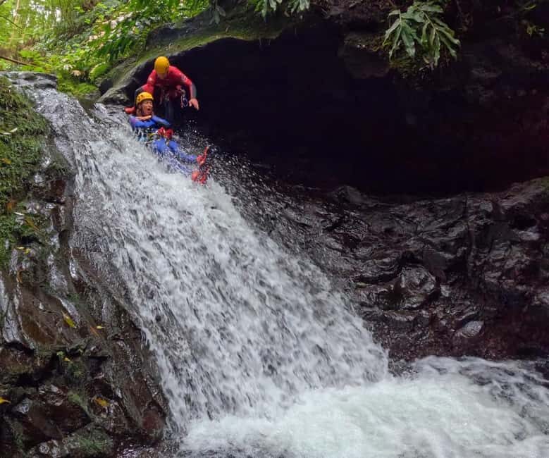 Canyoning in Ribeira dos Caldeirões  Hidden Waterfall Adventure - Authentic Experiences and Highlights from Reviewers