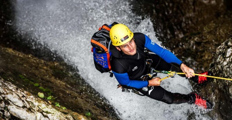 Canyoning Schwarzwasserbach in the Kleinwalsertal - Key Points