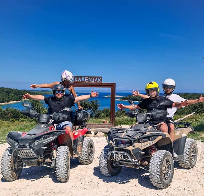 Cape Kamenjak Quad Safari 2.5h Cliff Jump & Safari Bar - FAQ