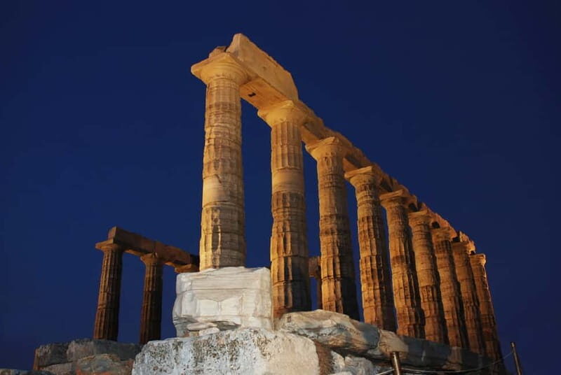 Cape Sounion with Official Guide to the Temple of Poseidon - Key Points