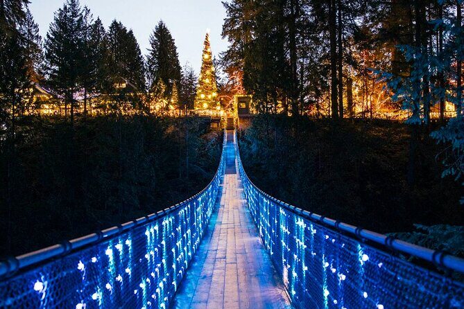 Capilano Canyon Lights Evening Tour Christmas Magic Awaits - Frequently Asked Questions