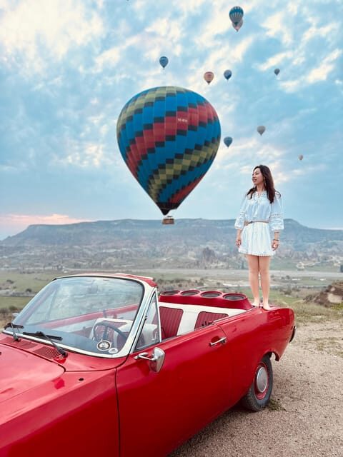 Cappadocia: Hot Air Balloon Watching Tour with Classic Car - FAQs