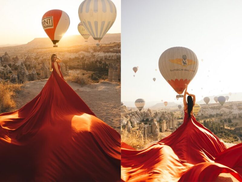 Cappadocia: Photo Shooting With Flying Dresses - Key Points