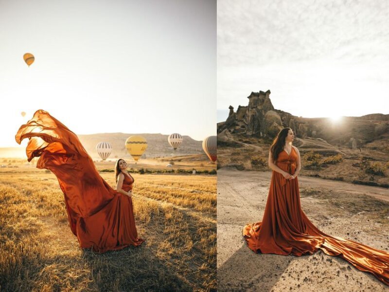 Cappadocia: Photo Shooting With Flying Dresses - FAQs