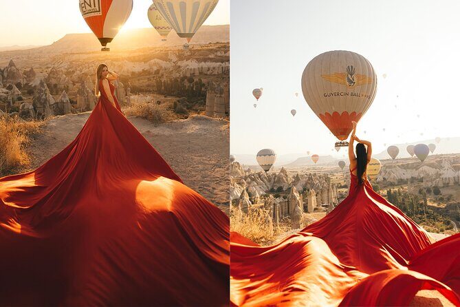 Cappadocia Photoshooting with Flying Dress - Introduction