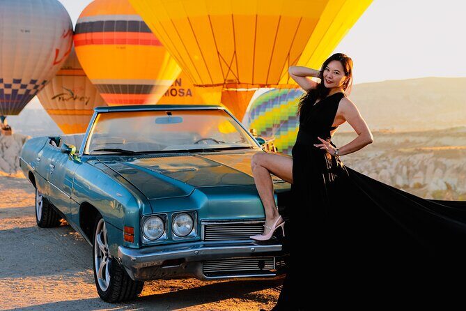 Cappadocia Private Photo Shoot with Flying Dress + Vintage Car - Exploring the Cappadocia Private Photo Shoot with Flying Dress + Vintage Car