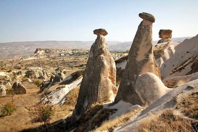 Cappadocia Red Tour with Fairy chimneys highlights - Uchisar Castle and the Fairy Chimneys