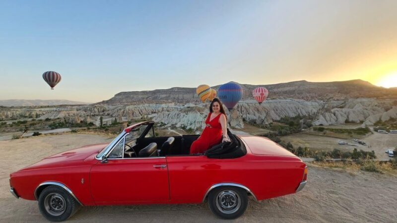 Cappadocia: Sunrise, Day Tour & Sunset Classic Car Tour - An Overview of the Experience
