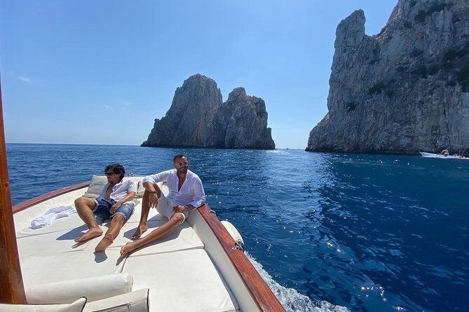 Capri Boat Tour: Grottoes, Swim & Sip Limoncello in a Small Group - The Sum Up