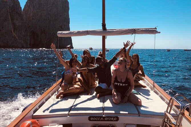 Capri Boat Tour in 4 hours - Natural Caves and Light Play