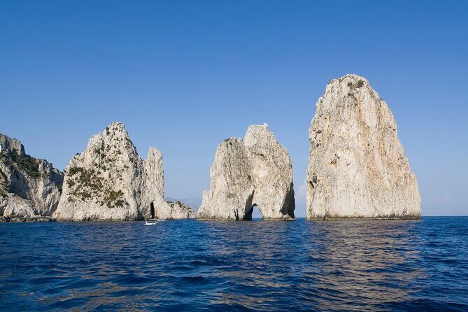 Capri Full Day Private Boat Tour From Sorrento - Key Points