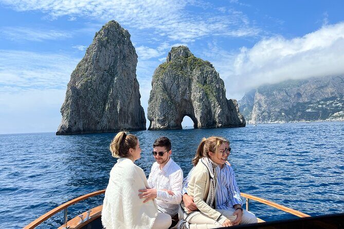 Capri in a Day All Inclusive Premium Boat Tour + City Visit - Key Points