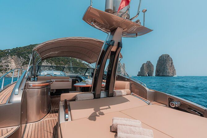 Capri private luxury yacht cruise from sorrento on Riva rivale 52 - FAQ