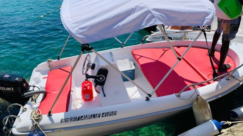 Captain Your Boat  Ibizas Secret Coves  8h  No License - Who Will Love This Tour?