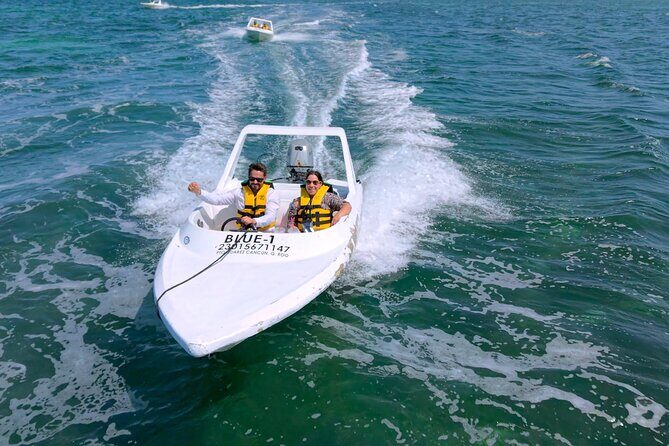 Captain Your Own Boat in Cancun - What to Expect: An Exciting, Interactive Lagoon Ride