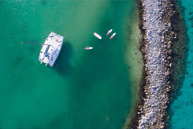 Catamaran along the Riviera Maya Snorkel food and open bar - What’s Included and What’s Not