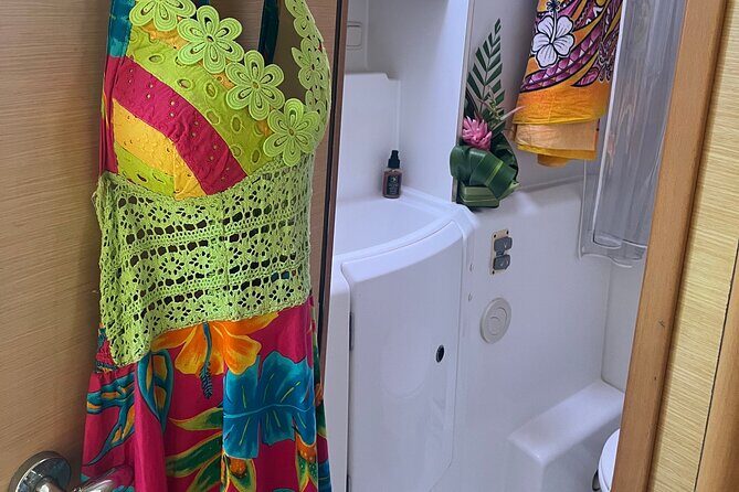 Catamaran Cruise - Leeward Islands  The Polynesian Escape - Day 2: Relaxation, Food, and a Bit of Local Culture