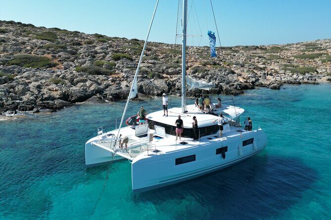 Catamaran Sailing to Dia with Lunch in Heraklion, Crete(EST 2024) - Key Points