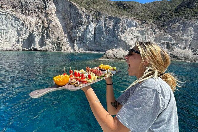 Catamaran Semi Cruise Paros Antiparos includes Food and Drinks - Practical Details & Value