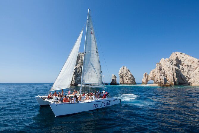 Catamaran Snorkel at Los Cabos! Gorgeous Snorkel & Party + Round Transportation - Who Will Love This Tour?