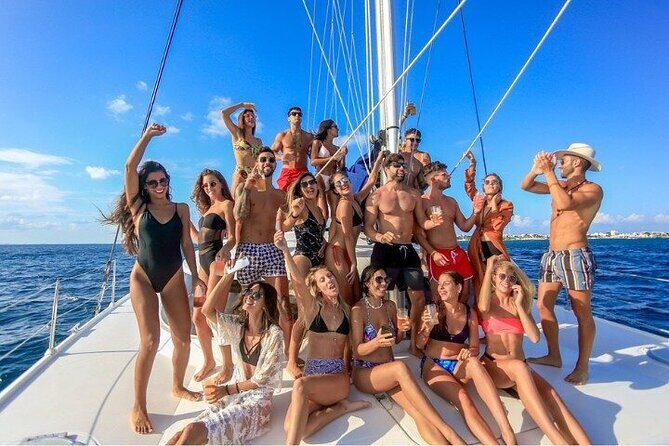 Catamaran with Snorkeling and Playa Norte Beach, Isla Mujeres - Key Points