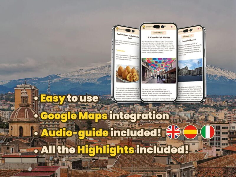 Catania: Digital guide made with a Local for your tour - A Closer Look at the Catania Digital Tour