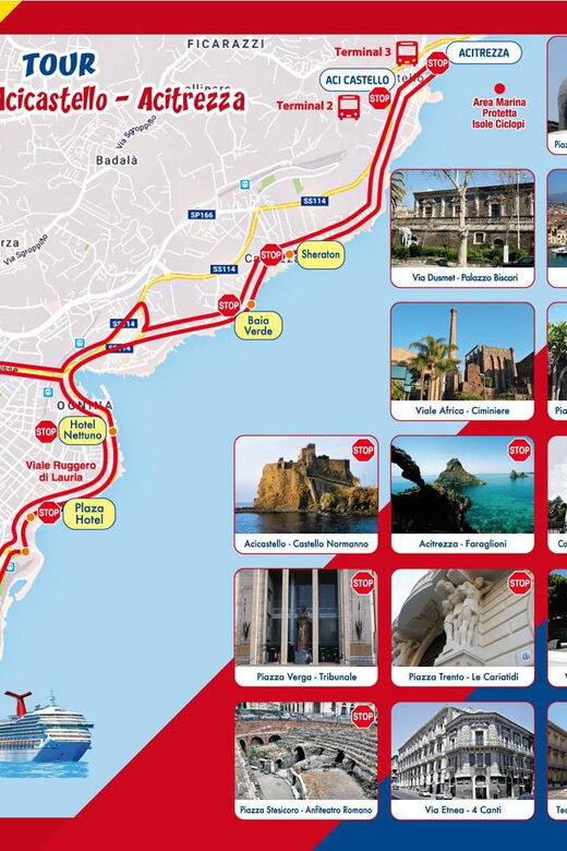 Catania: Hop-On, Hop-Off Bus to Acicastello and Acitrezza - The Sum Up