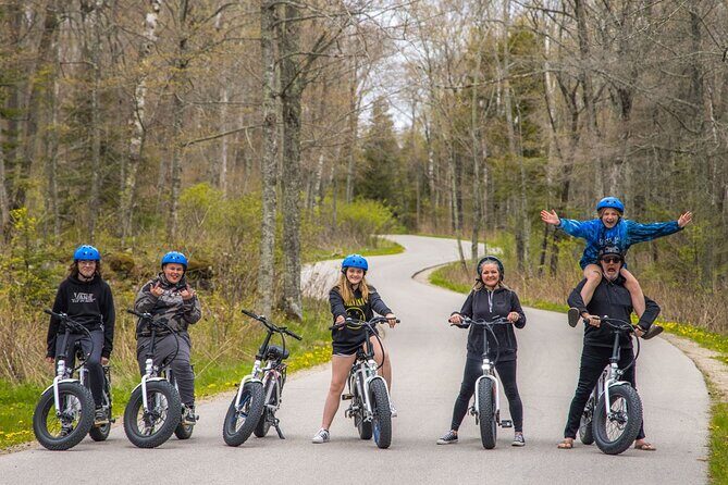 Cave Point and Whitefish Bay Dunes State Park Ebike Rental - Key Points