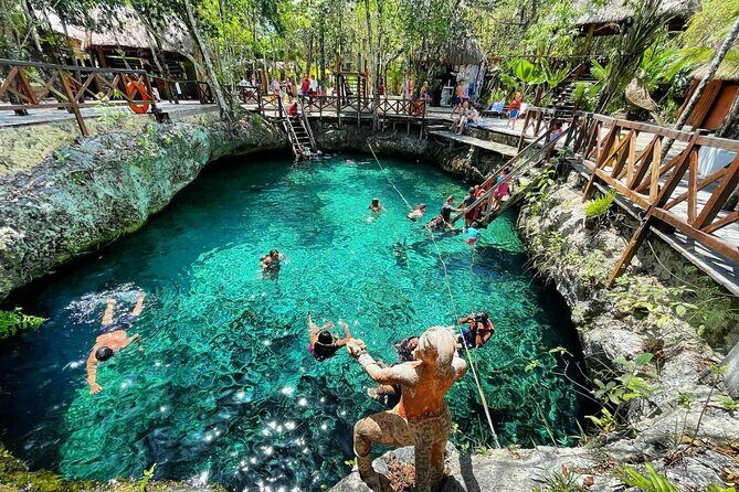 Cenote Zemway & Cenote Zacil with Lagoon from Playa del Carmen - The Sum Up