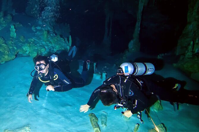 Cenotes El Pit and Dos Ojos Guided Scuba Diving - The Experience of the Guides and Other Travelers