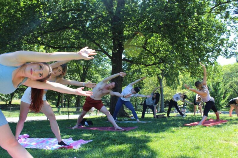 Central Park: Highest Rated Yoga Class in New York City! - The Views and Atmosphere