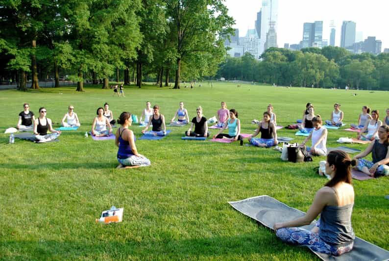 Central Park, New York: Yoga Classes in the park since 2012 - Key Points