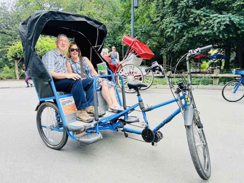 Central Park Pedicab Tour + Optional Natural History Access - An Authentic Central Park Experience