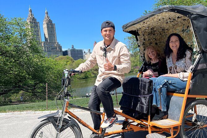 Central Park Pedicab Tour with local Guide - Key Points